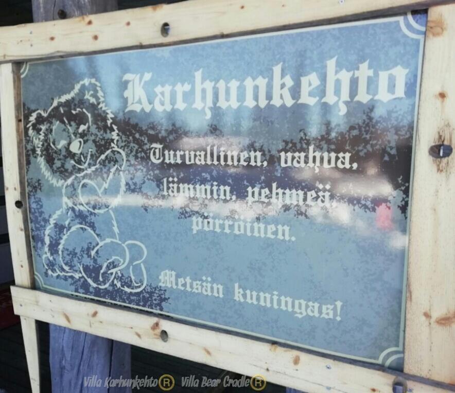 Villa Karhunkehto Luosto Exteriér fotografie